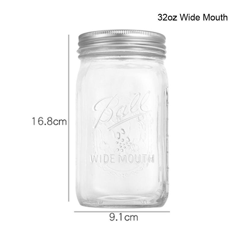 32 oz mason jar, Food & Drinks, Other Food & Drinks on Carousell