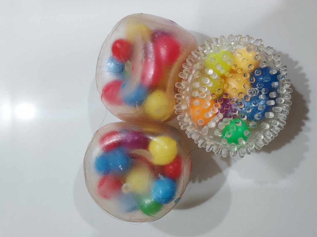 3 DNA ball set fidget, Hobbies & Toys, Toys & Games on Carousell