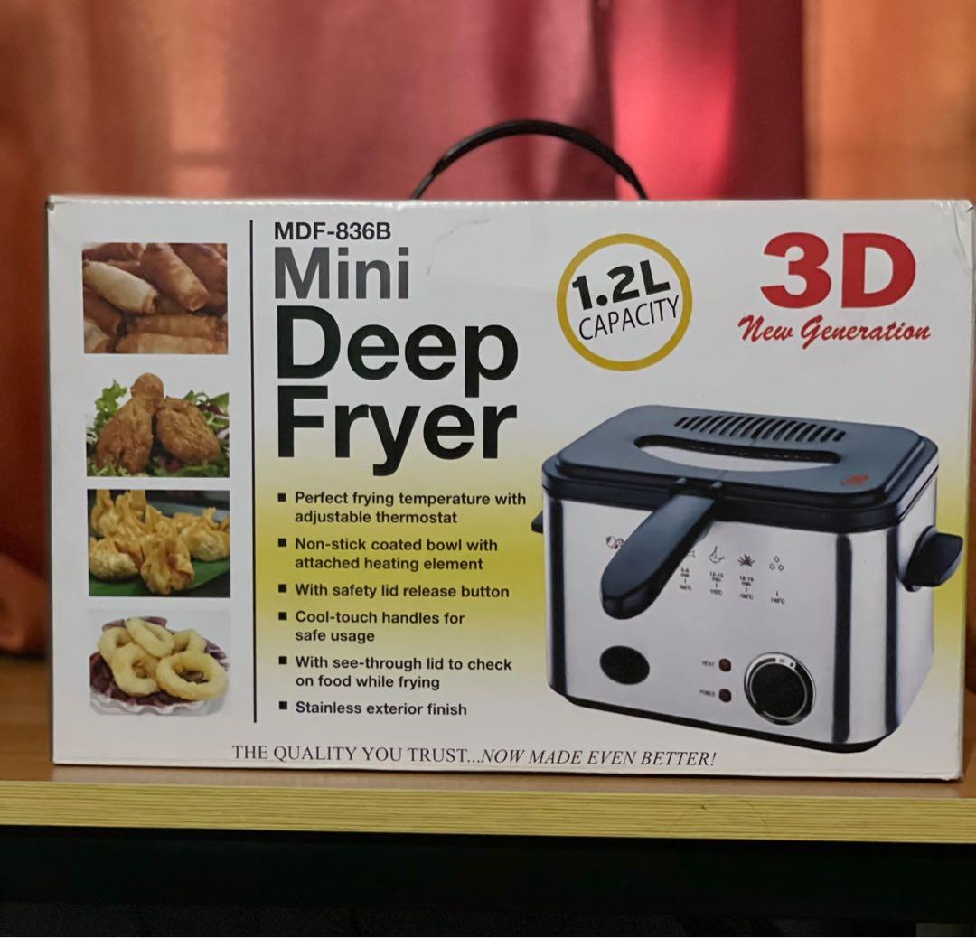 3D Mini Deep Fryer, TV & Home Appliances, Kitchen Appliances, Fryers on