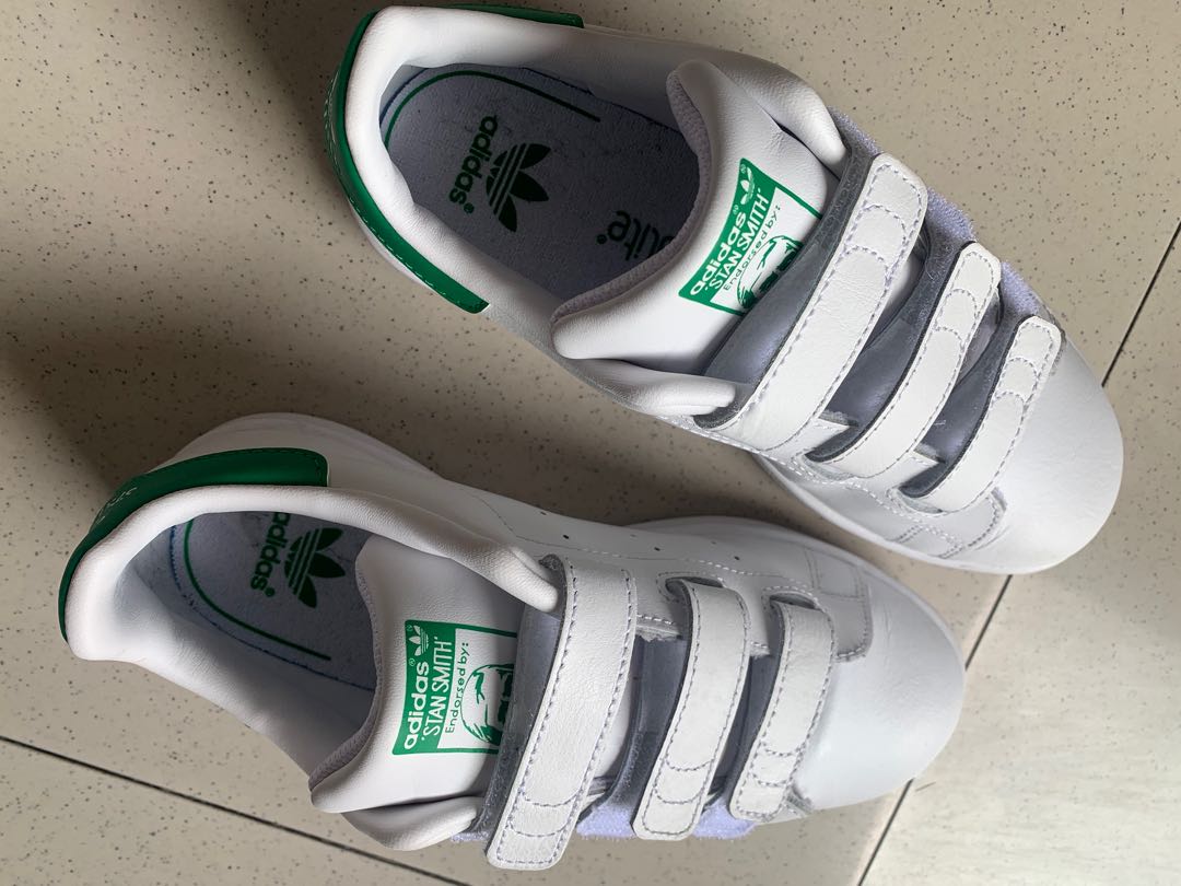 Adidas Stansmith size 34, Babies \u0026 Kids, Babies \u0026 Kids Fashion on Carousell