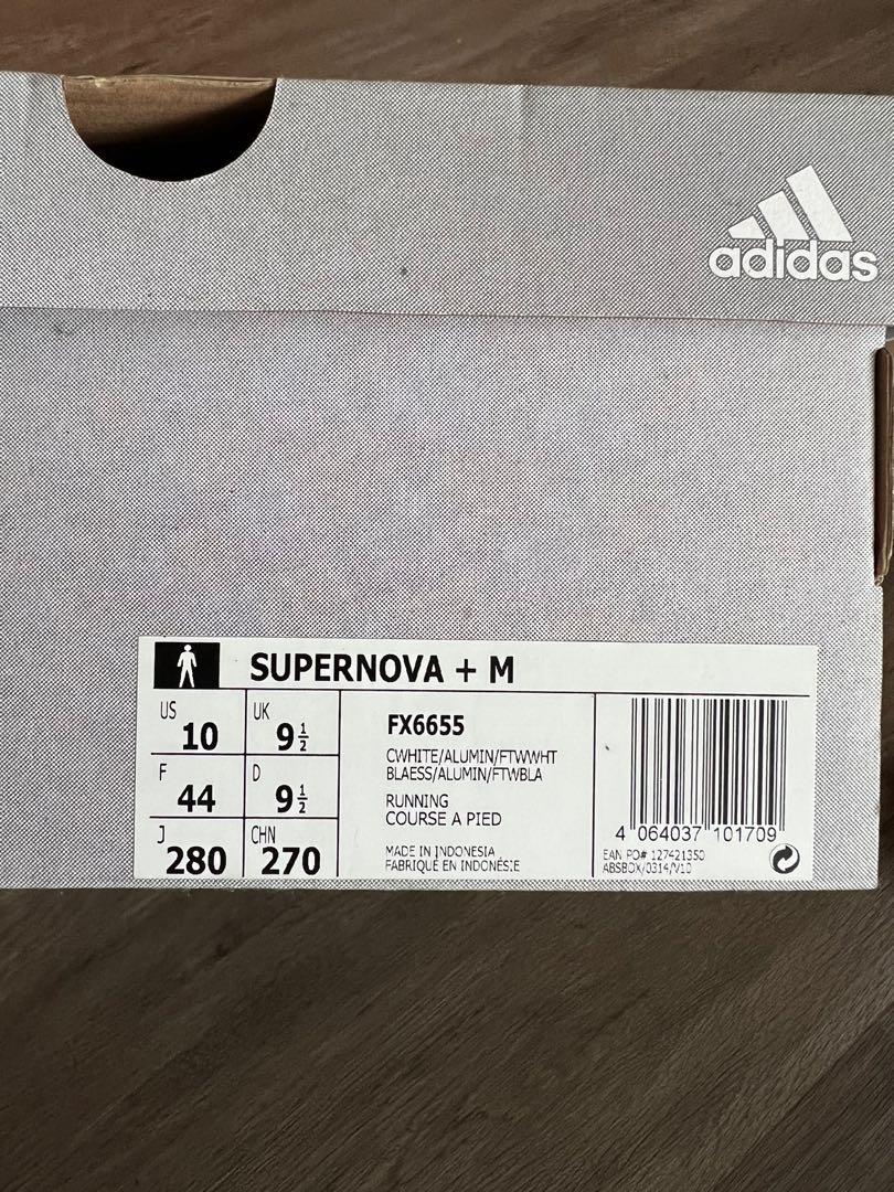 Adidas Supernova + M, Men's Fashion, Footwear, Sneakers on Carousell