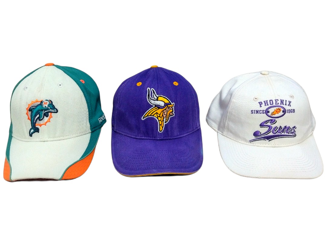 Vintage Cap American Sports Viking Phoenix Suns Dolphins, Men's Fashion