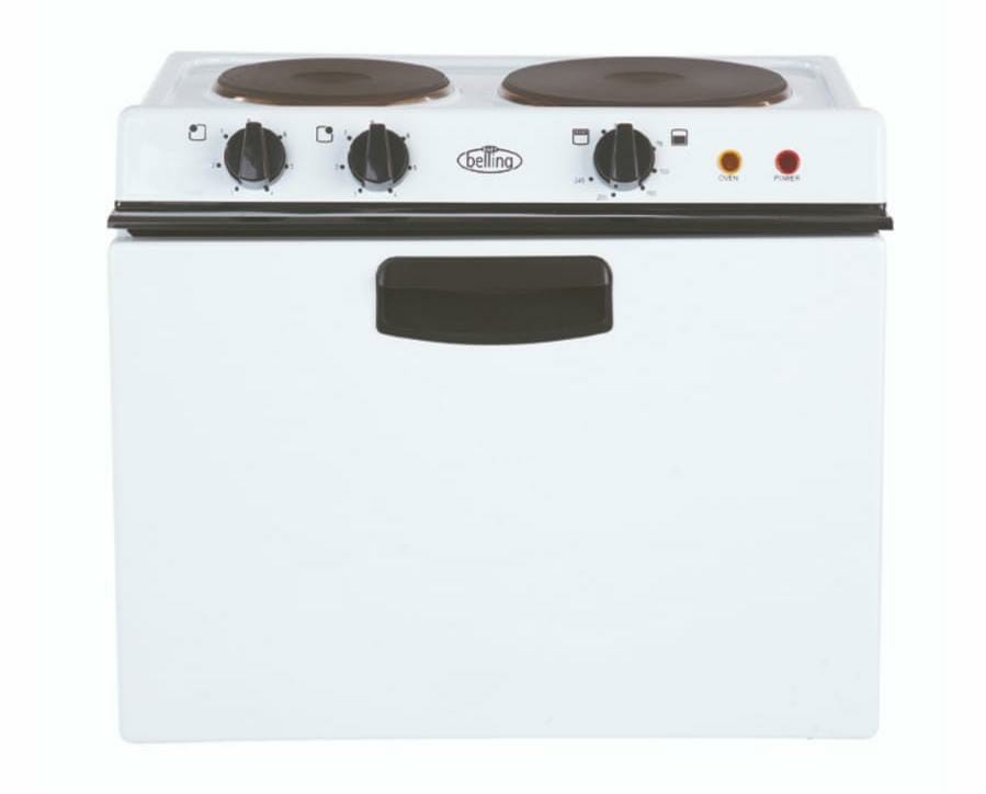 belling gas hob electric oven