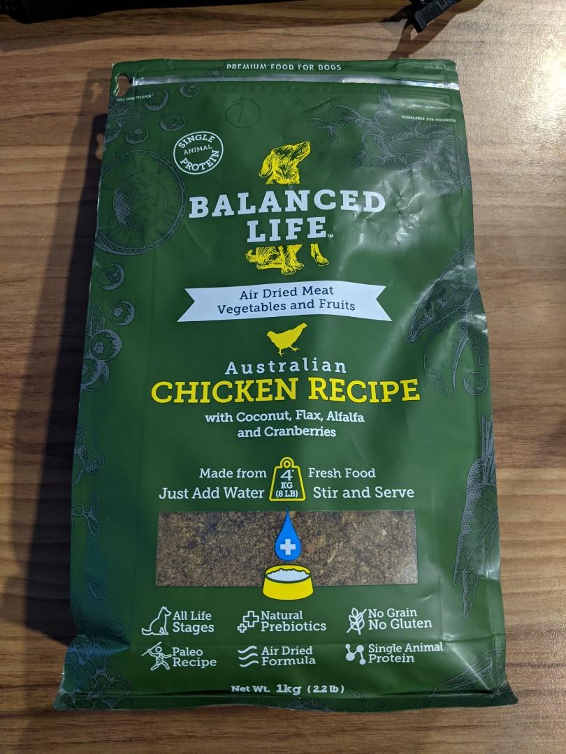 Balanced life air dried raw shop