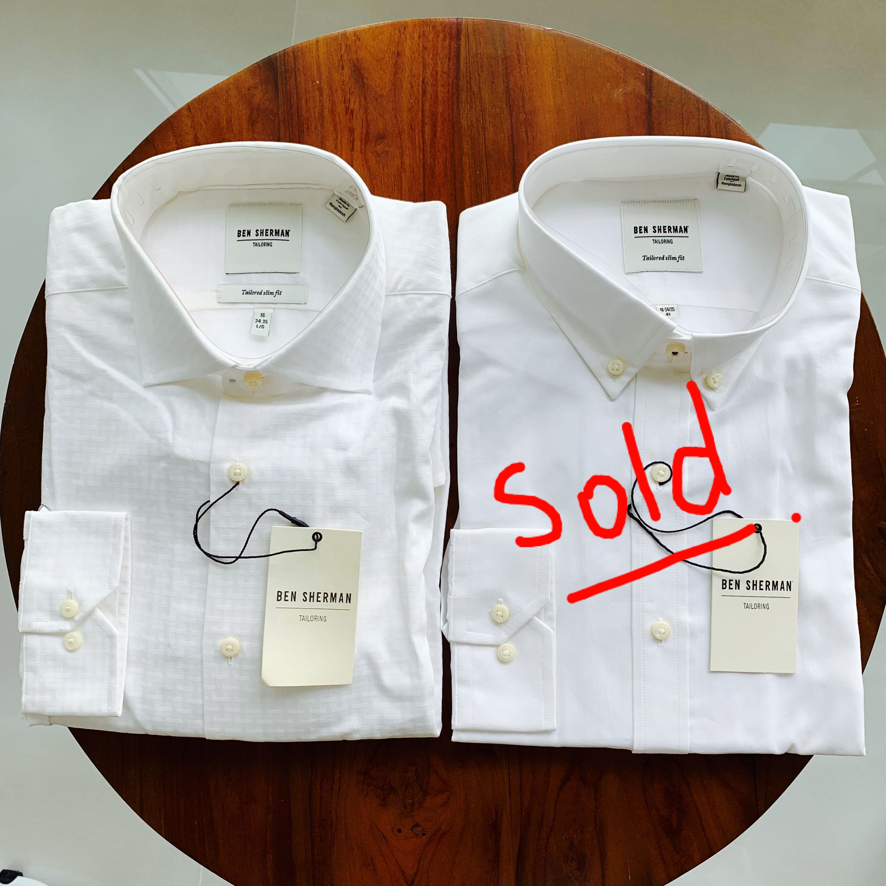 Ben sherman tailored online slim fit shirt