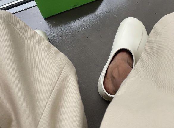 Birkenstock A 640 steel toe sandal white Carousell