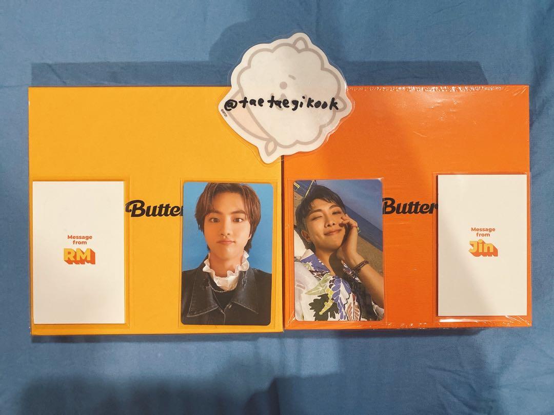 BTS Butter album Cream & Peaches set, Hobbies & Toys, Memorabilia