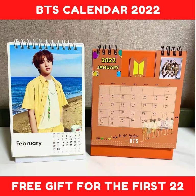 Bts Calendar 2022, Hobbies & Toys, Memorabilia & Collectibles, K-Wave On Carousell