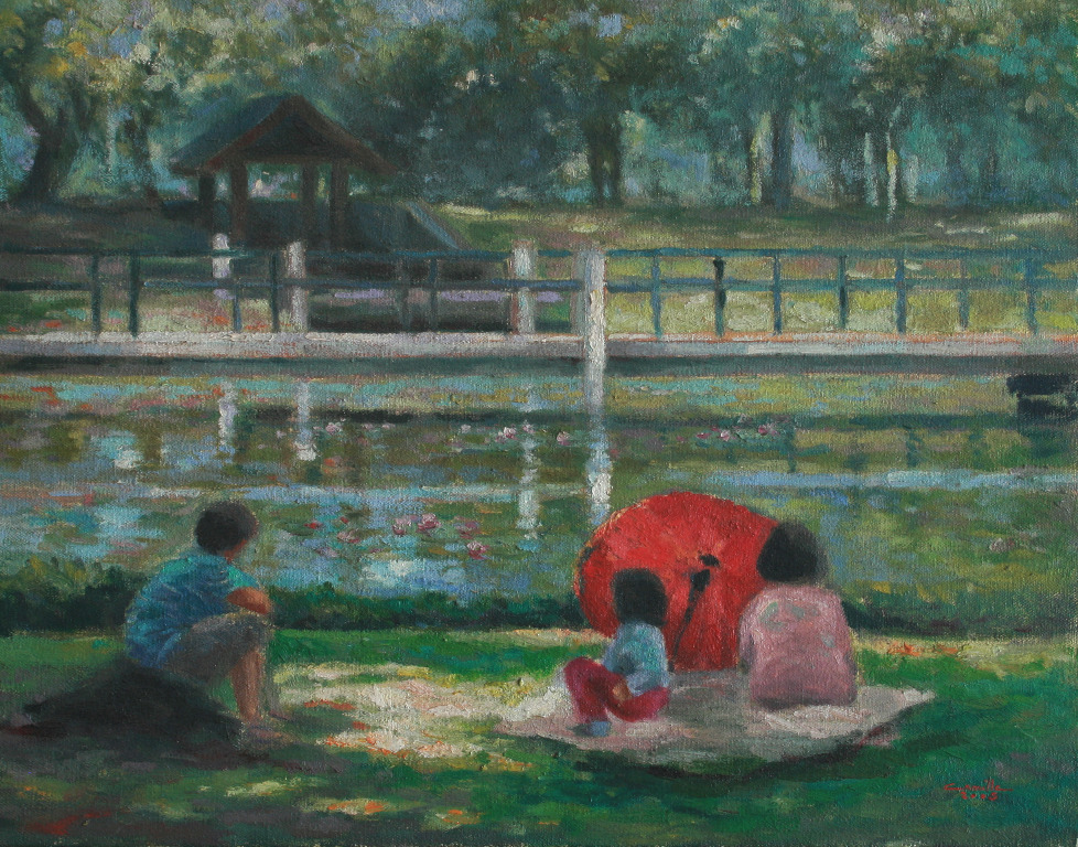 Camille dela Rosa Artwork Picnic, Hobbies & Toys, Stationary & Craft