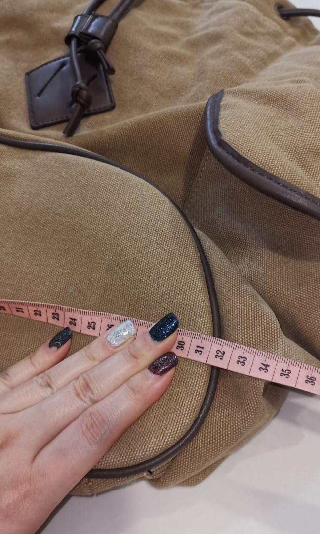 Zalora 2025 canvas backpack