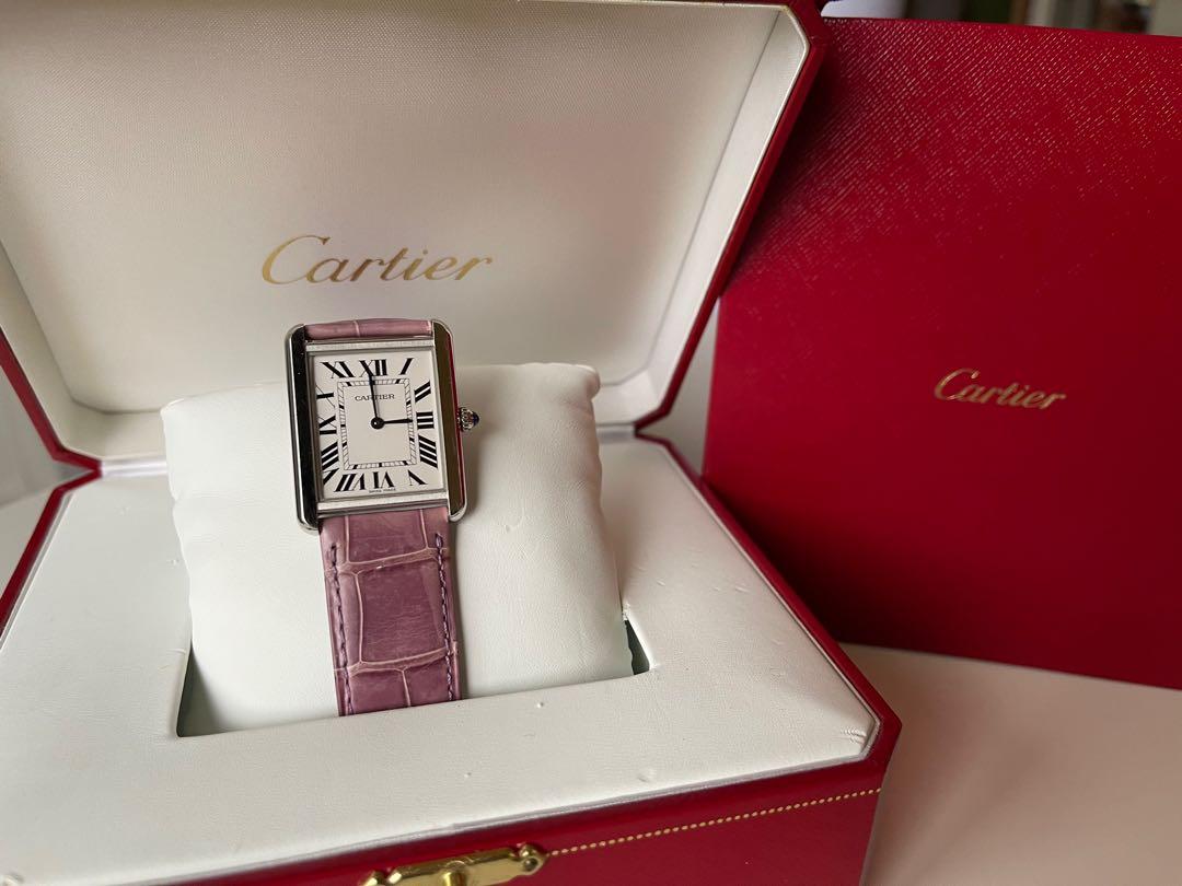 Cartier store watch unboxing