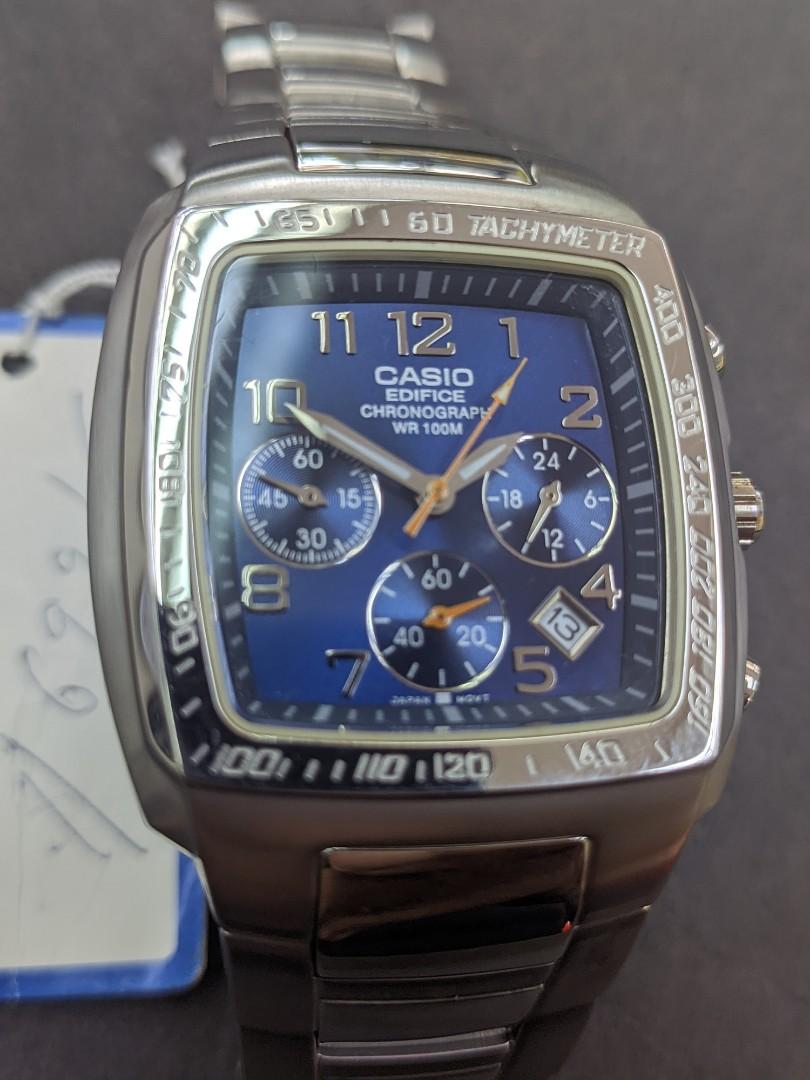 Casio edifice chronograph wr100m 2711 best sale