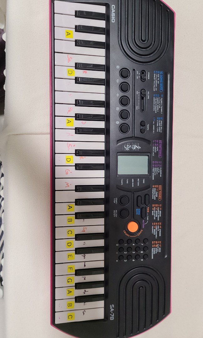 Casio sa 78 keyboard sales