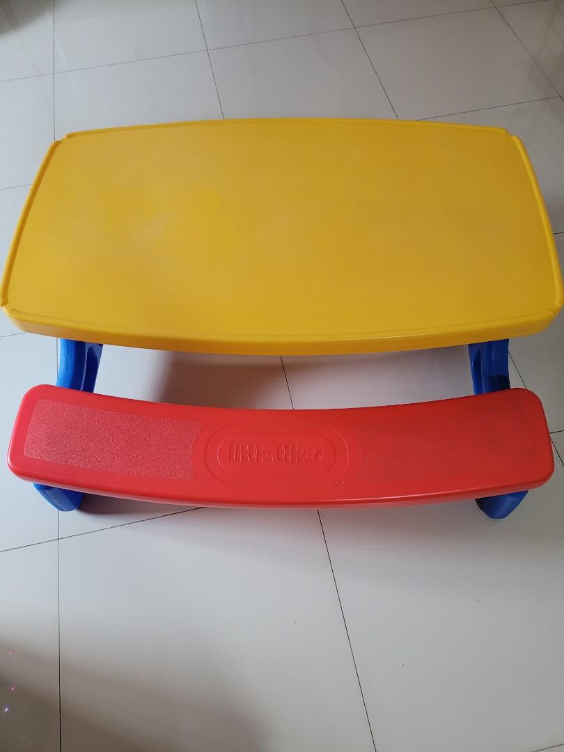 Children's picnic table chair, Babies & Kids, Baby Nursery & Kids Furniture, Kids' Tables