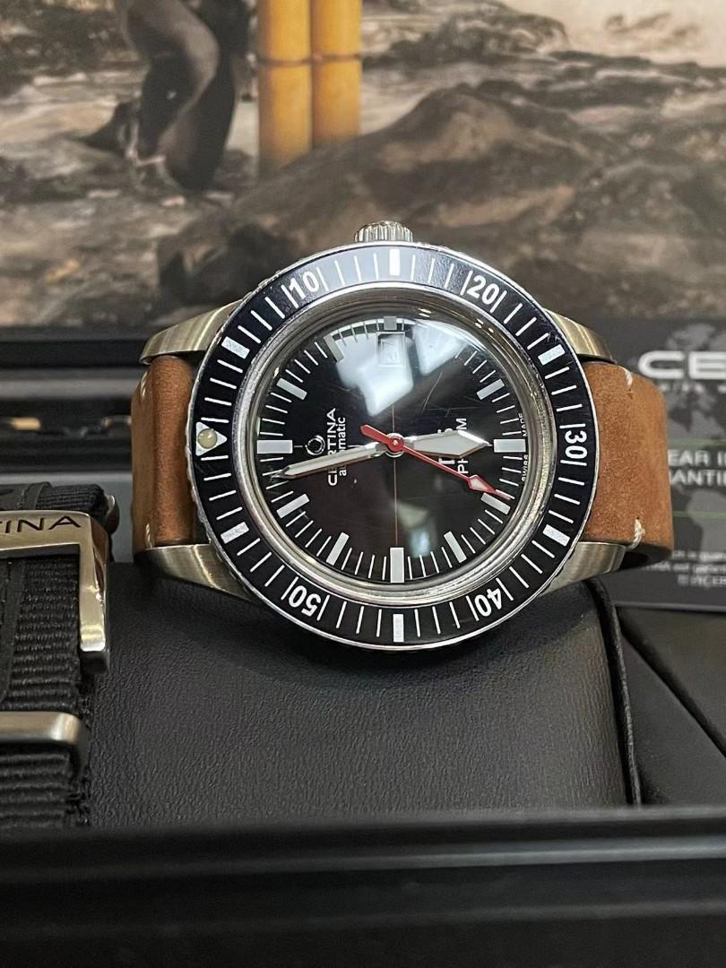 Certina DS PH200M Vintage Design Divers Watch 43mm Luxury
