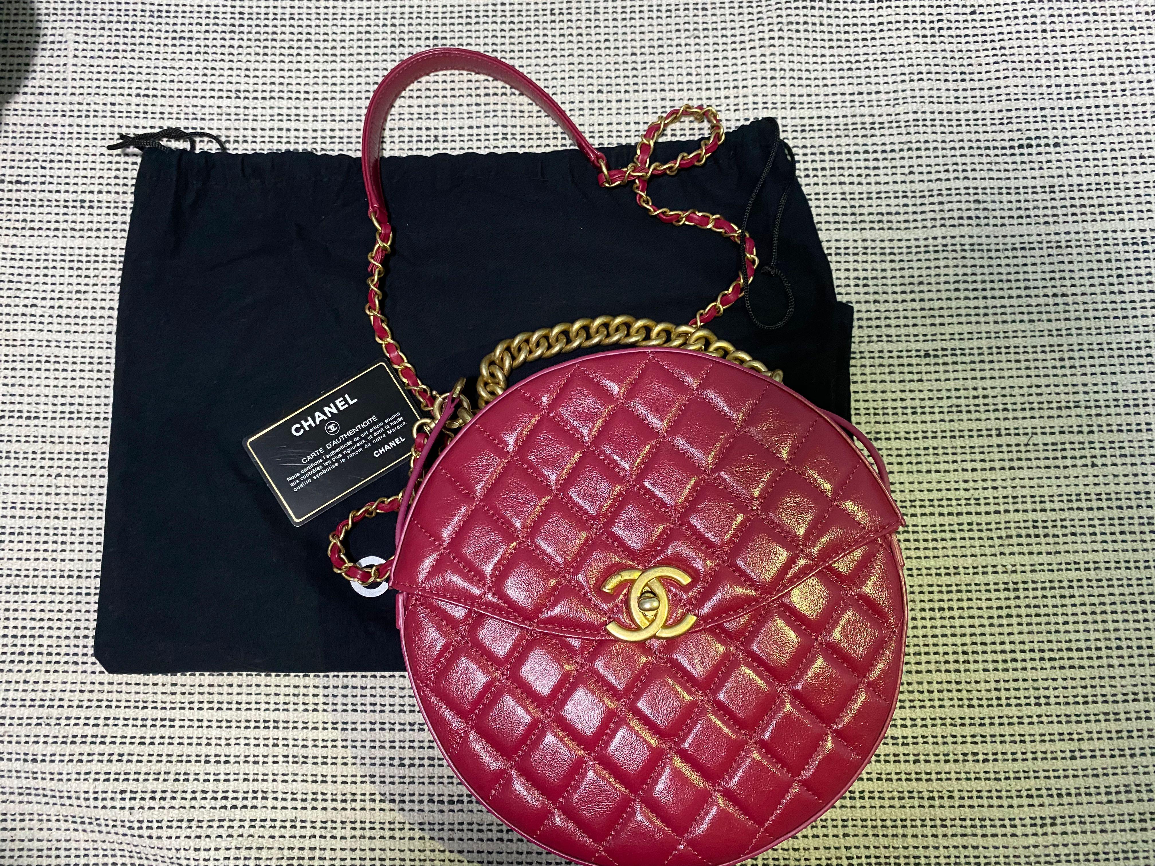 Chanel Round Bag Women s Fashion Bags Wallets Cross body