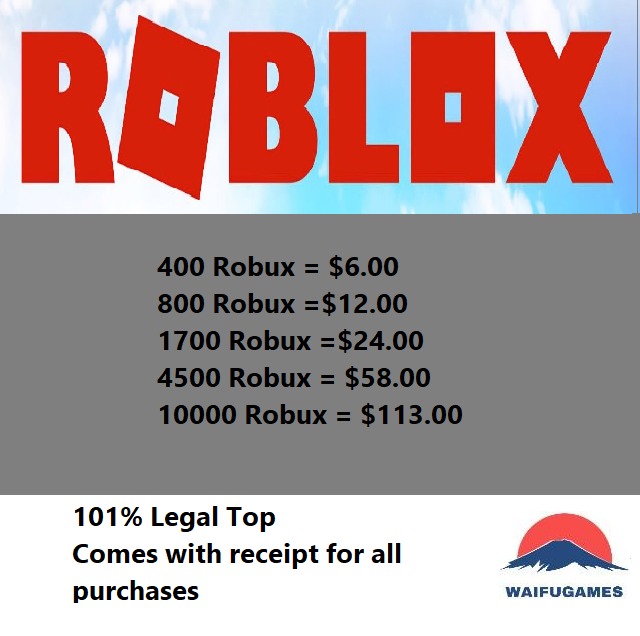 CHEAPEST] Roblox Robux Top-up, Video Gaming, Gaming Accessories, Game Gift  Cards & Accounts on Carousell