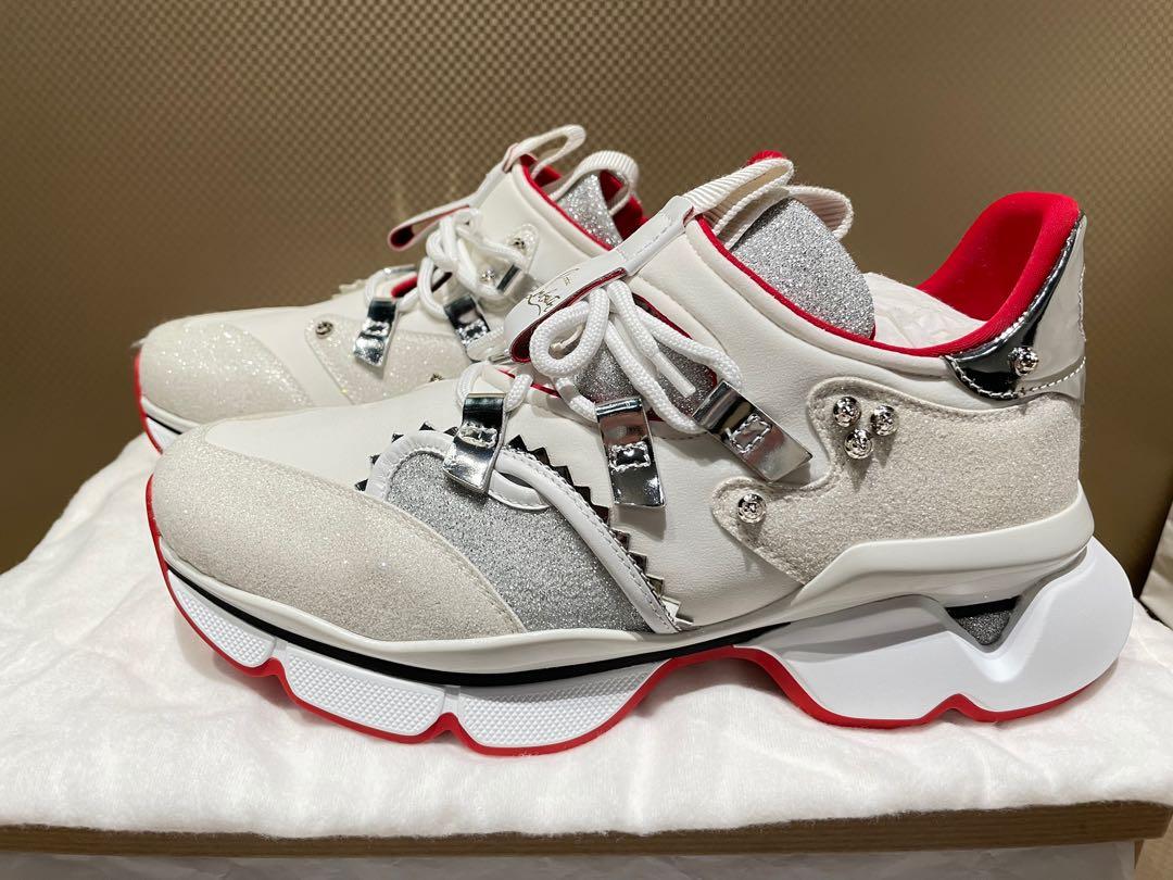 Christian Louboutin Red Runner Flat GL Carousell