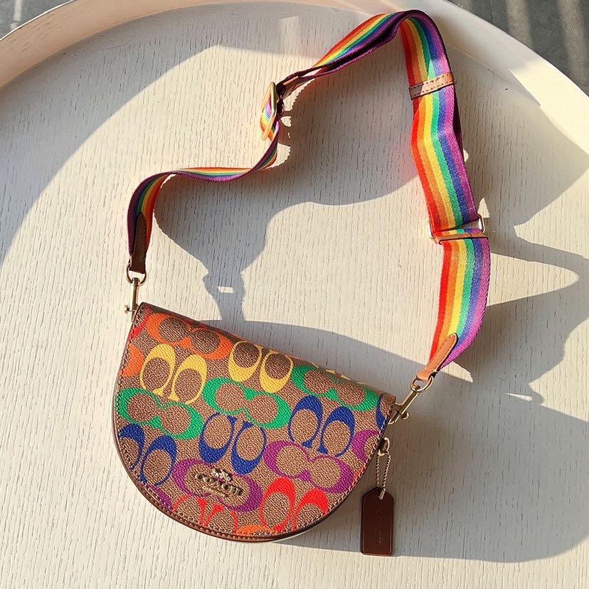 Coach elle chain outlet crossbody