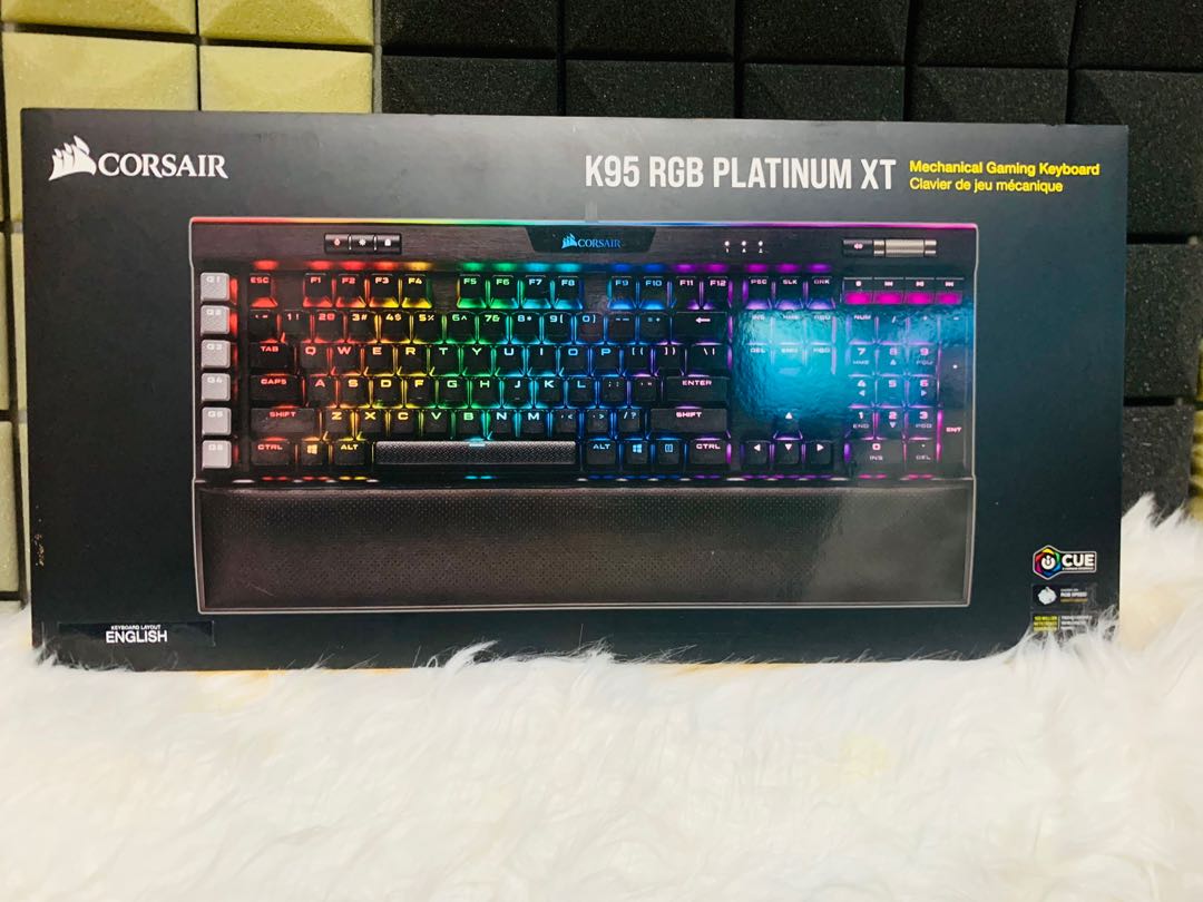 Corsair K95 Rgb Platinum Xt Cherry Mx Speed Gaming Keyboard Computers Tech Parts Accessories On Carousell