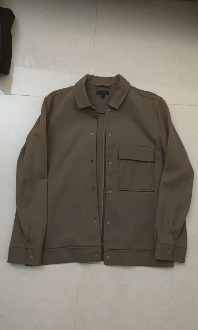 Cos button shop up shirt jacket