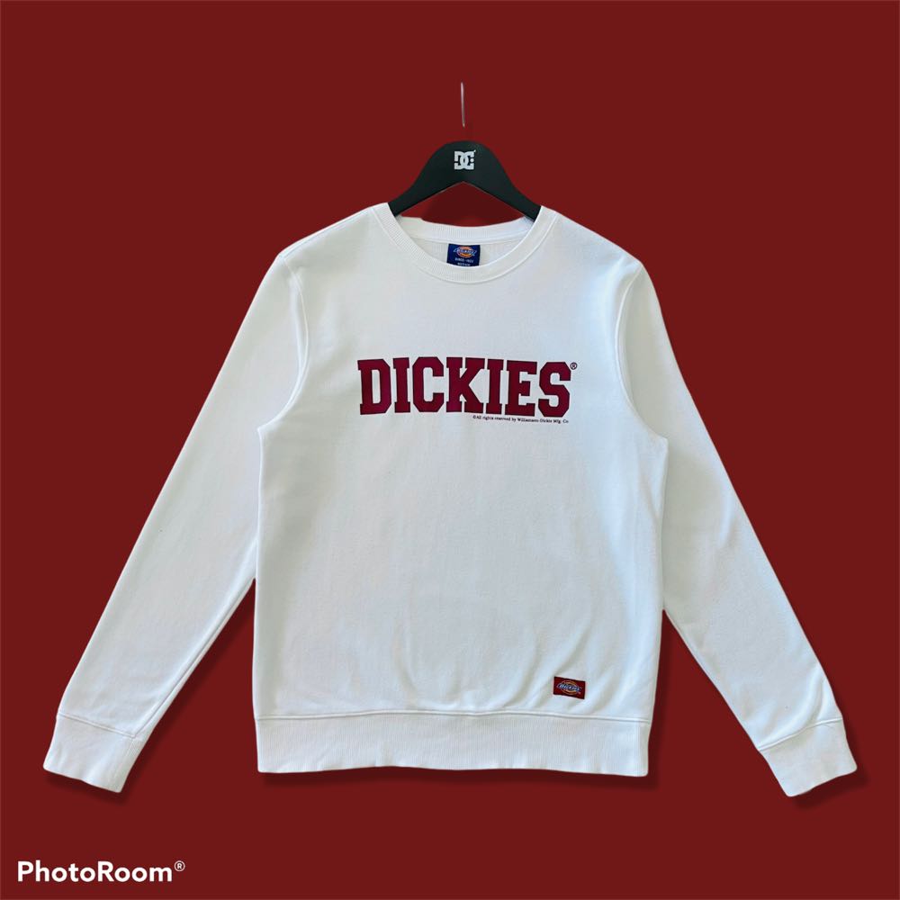 Dickies white sweatshirt clearance