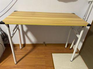 Foldable table 100cm x 50 cm
