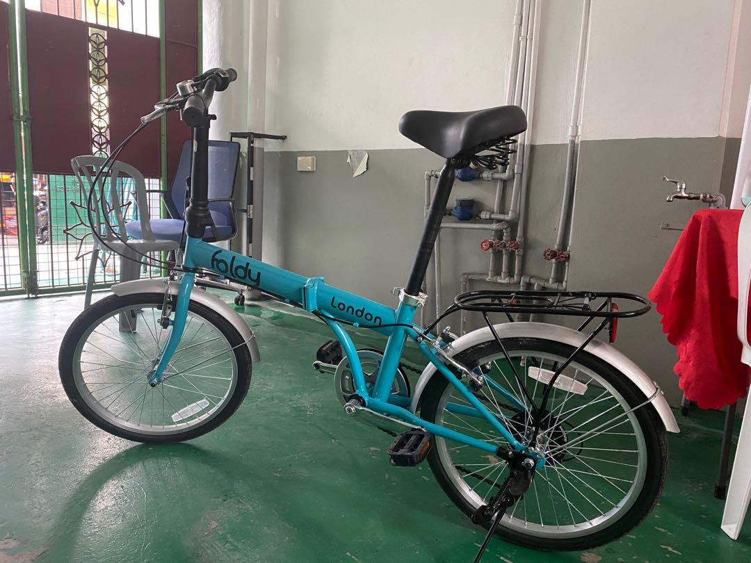 Foldy folding bike deals