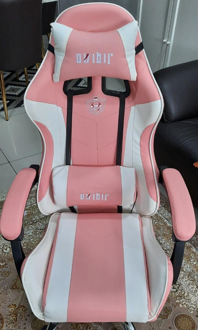 Kerusi gaming best sale pink