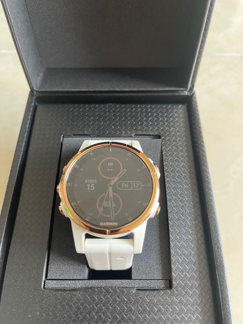 Garmin fenix s5 hot sale plus rose gold