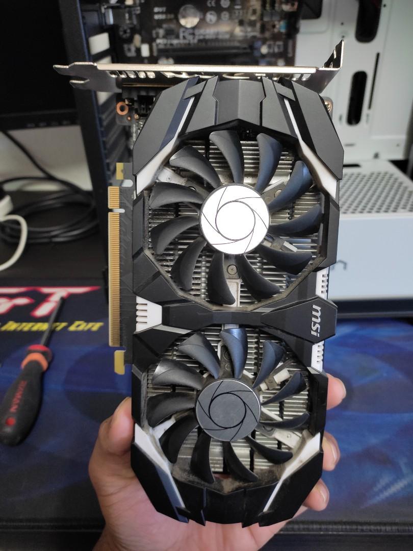 Msi 1050 new arrivals ti dual fan