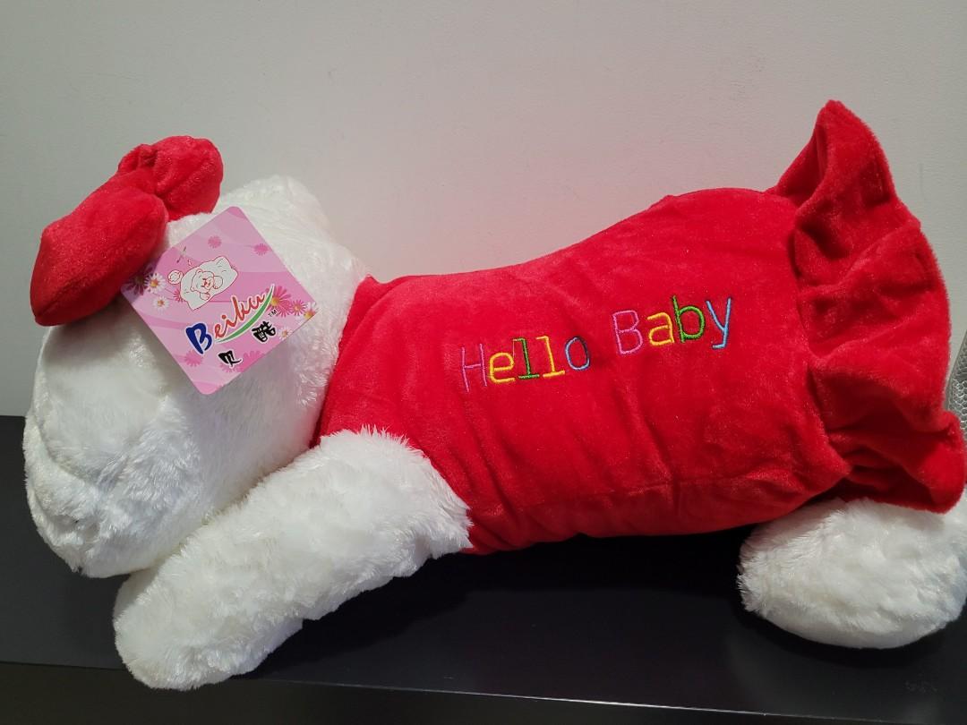 Hello Kitty Bolster Pillow Cute Soft Toy Hobbies Toys Toys Games on Carousell