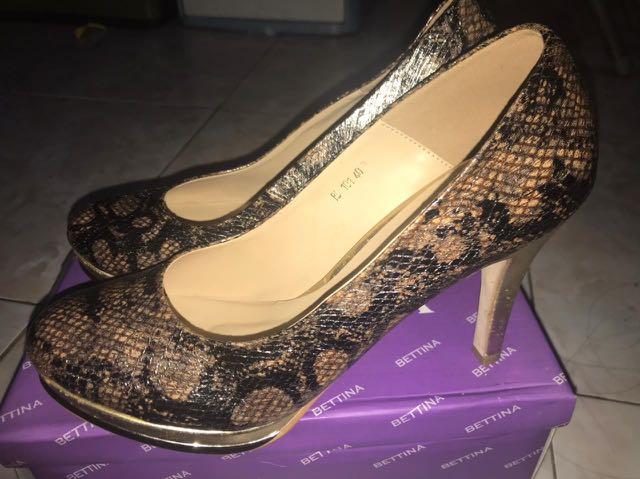 High Heels Snake / Kulit OTANI, Fesyen 
