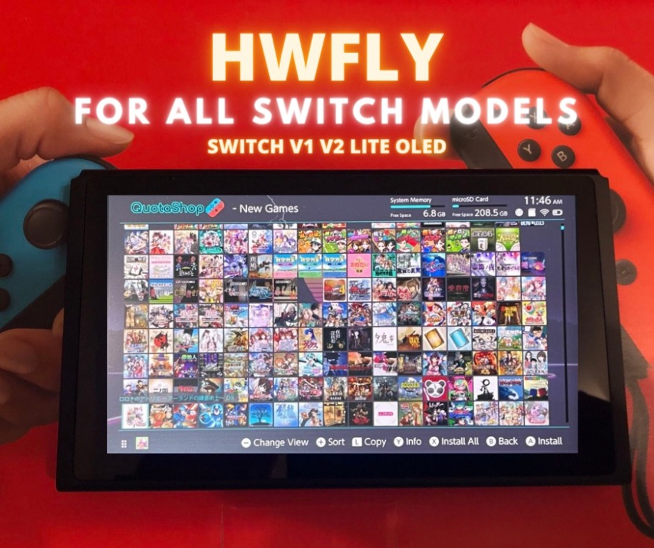 New nintendo switch modchip clearance