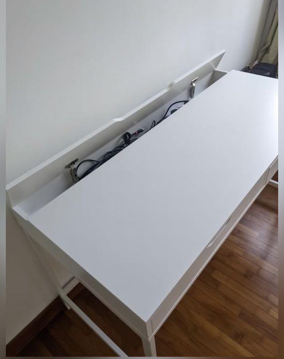 IKEA Alex table (White), Furniture & Home Living, Furniture, Tables