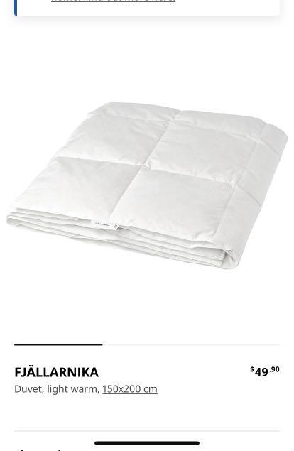 Fjallarnika duvet ikea deals