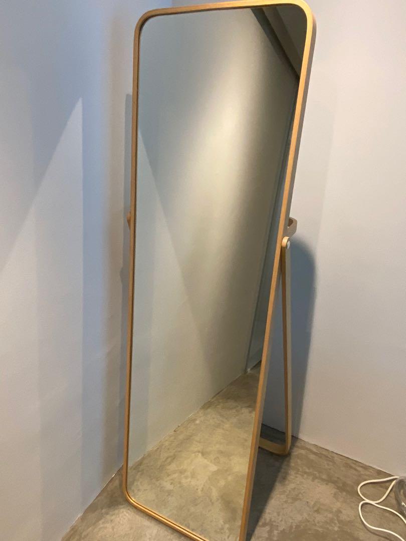 IKEA Full length standing mirror (IKORNNES), Furniture & Home Living