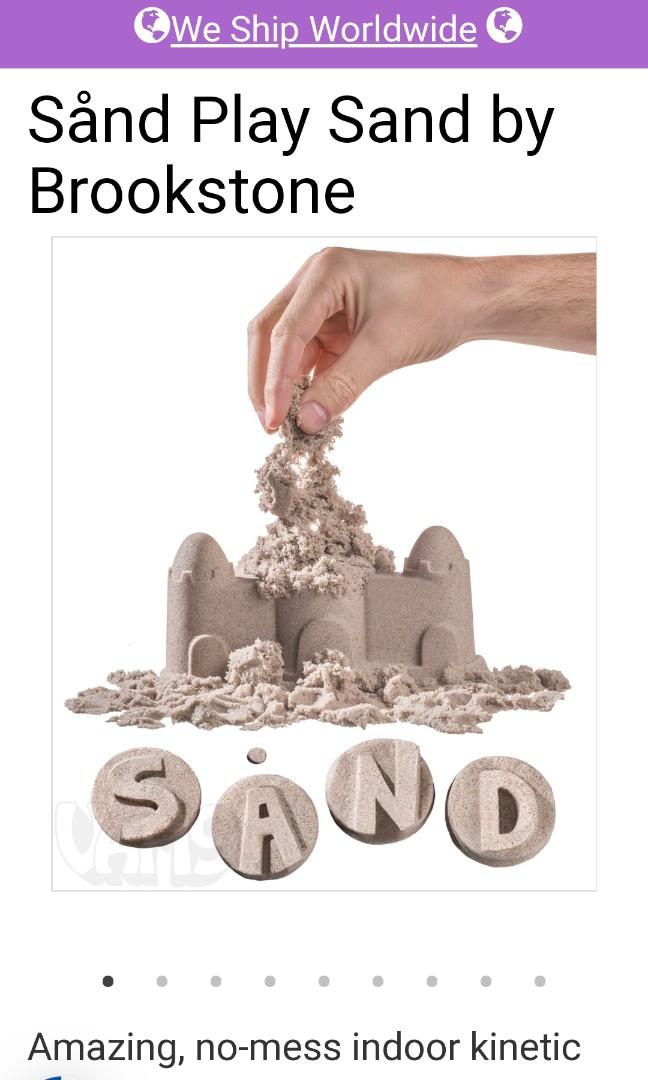 Brookstone kinetic sand hotsell