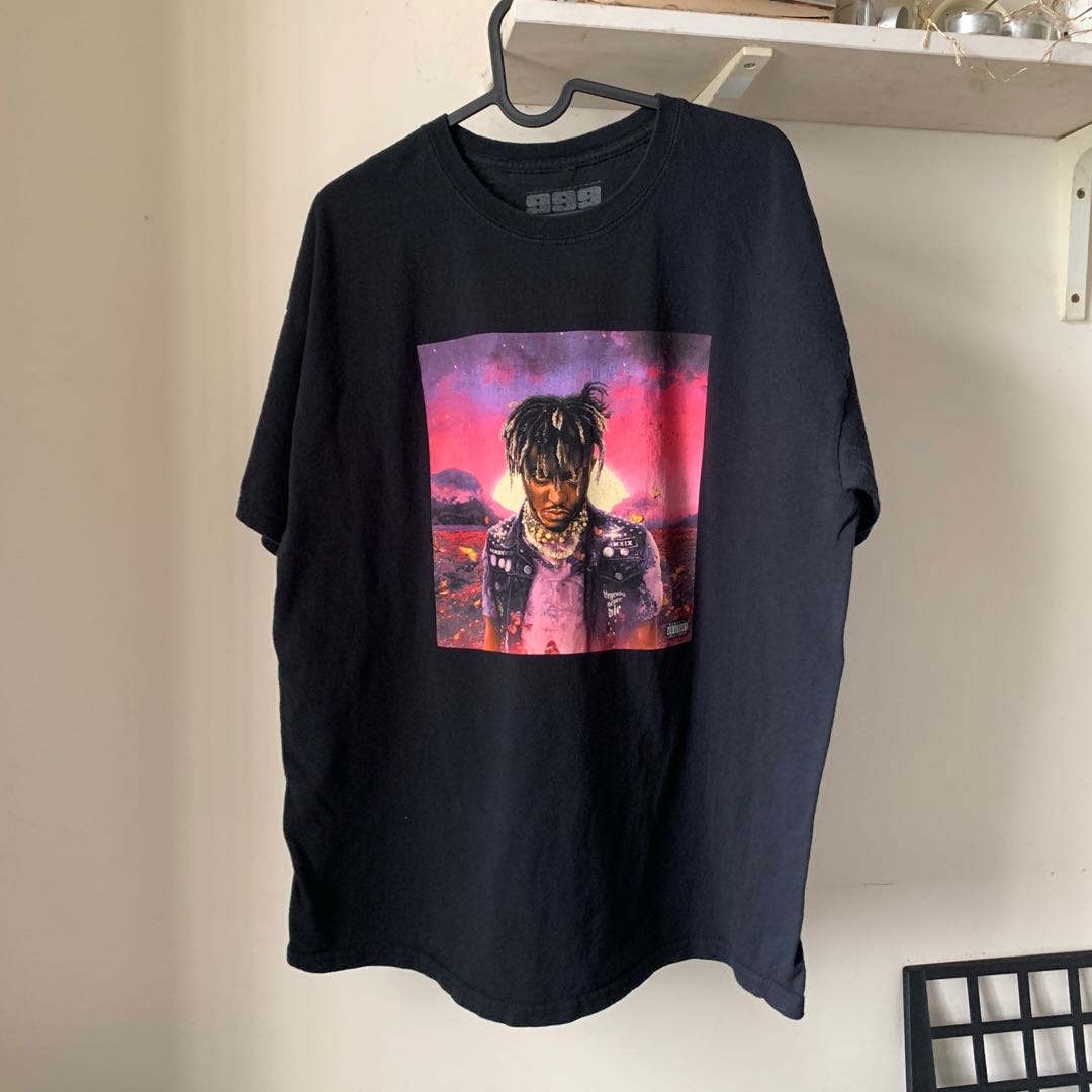 juice wrld promo album solo singer official merch, Men's Fashion, Tops