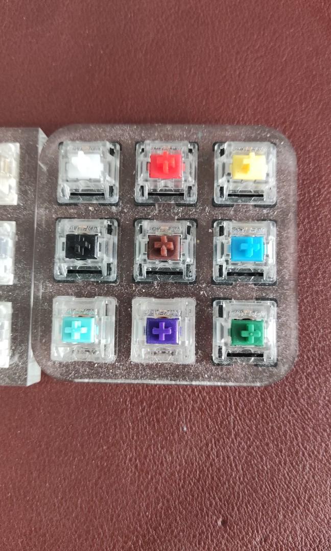 Kailh and Gateron Switch Sampler sold as set, Computers & Tech, Parts