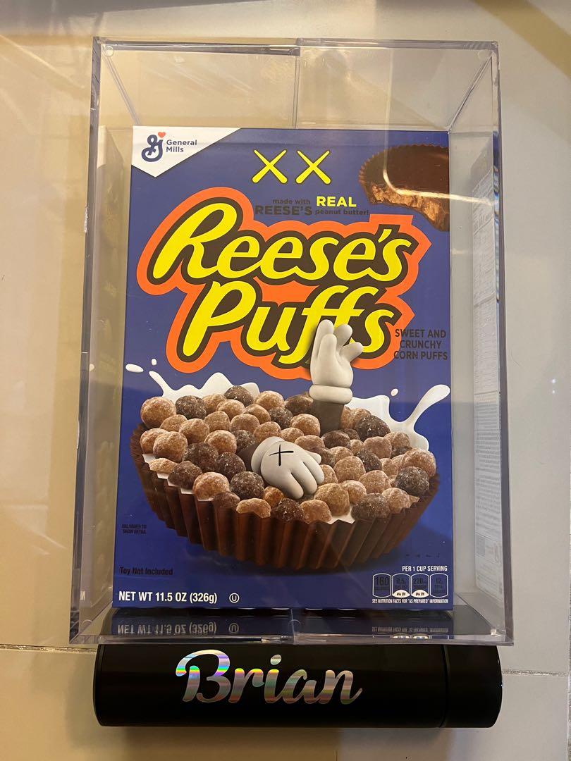 KAWS Reese Puff, Food & Drinks, Packaged & Instant Food on Carousell