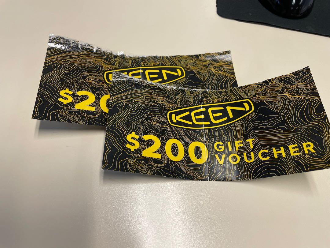 Keen 200 gift voucher, 其他, 其他 Carousell