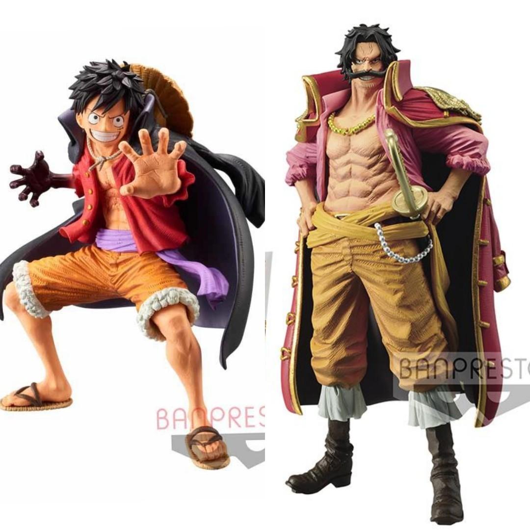King Of Artist One Piece Gol D Roger Monkey D Luffy Wano Country King Of Pirates Figures Gold Toei Hobbies Toys Toys Games On Carousell