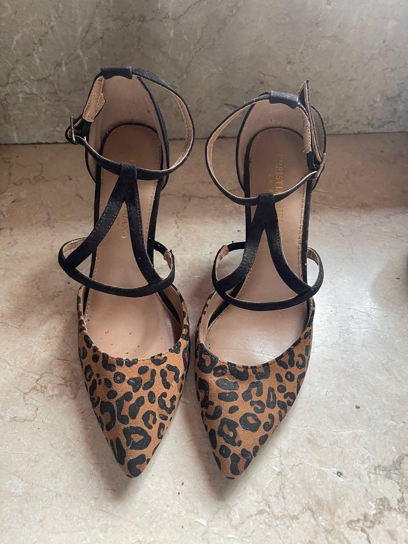 Leopard print heels bought in payless
