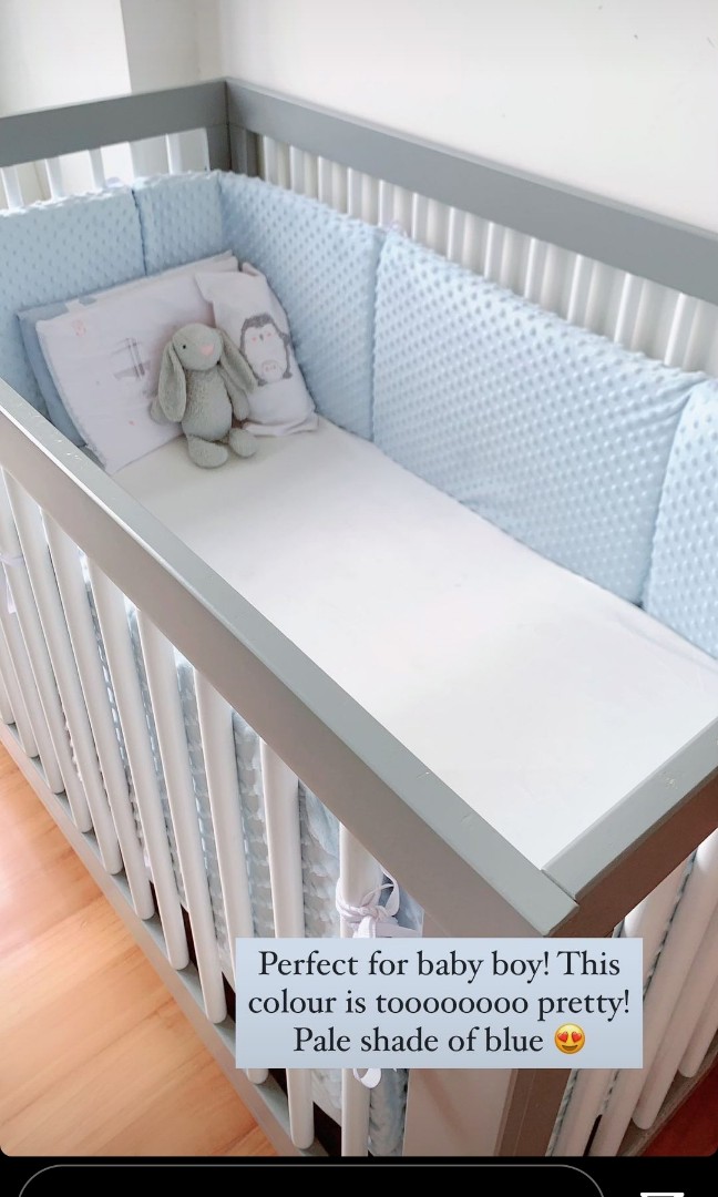 Little Somi Minky Cot Bumper