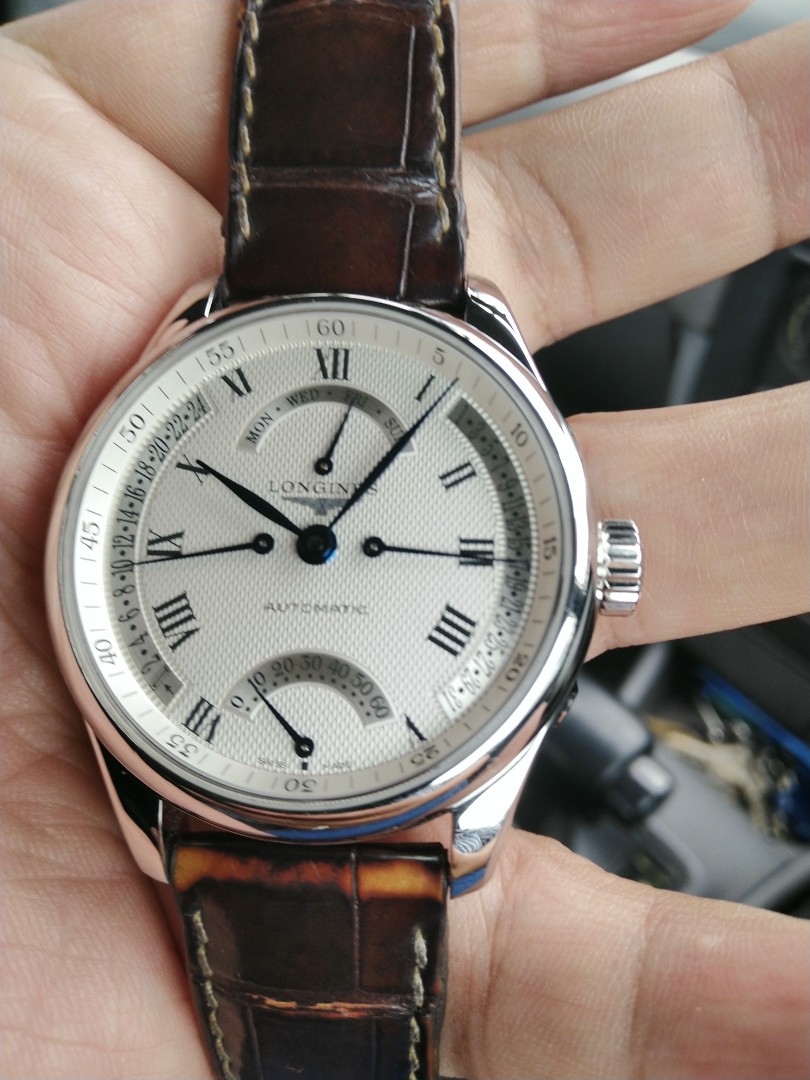 Longines retrograde best sale