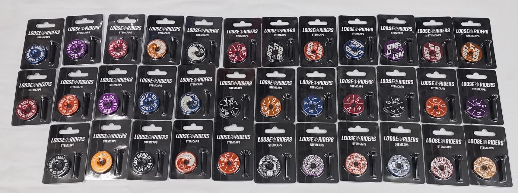 Loose riders stem cap clearance