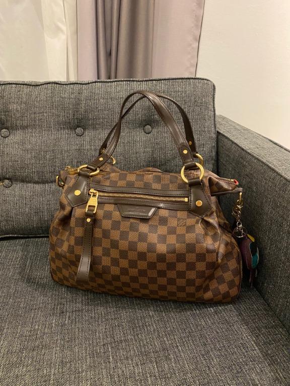 Evora MM Damier Ebene – Keeks Designer Handbags