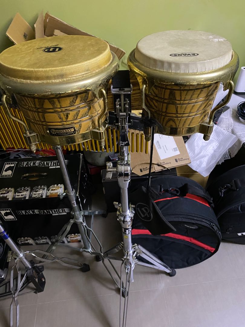 LP Galaxy Giovanni Hidalgo bongos, Hobbies & Toys, Music & Media