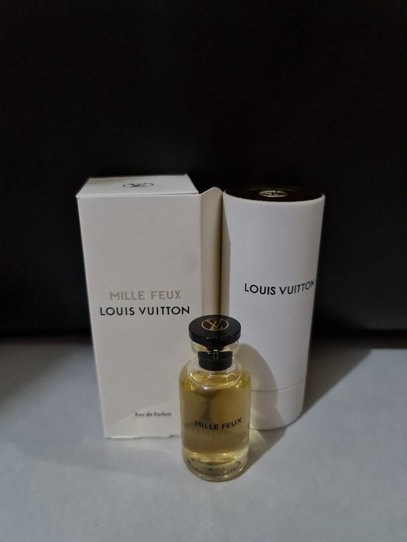 ORIGINAL] LOUIS VUITTON LV MILLE FEUX EDP 10ML FOR WOMEN, Beauty & Personal  Care, Fragrance & Deodorants on Carousell